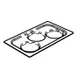 GET 6254520 Frilich Replacement Cooling Pack Holding Insert, White 1 image
