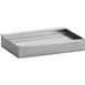 GET 6276010 Frilich Gastro Cooling Dish, 6" x 4-7/10" x 1" H, Steel, Cooling Pack & Insert - Set 1 image