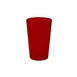 GET 6605-1-R Red Textured Tumbler, 5 Oz, 2-1/4" Dia. X 3-1/2"H, SAN, BPA Free - 1 Dozen 1 image