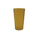 GET 6632-1-A Amber Tumbler, 32 Oz, 3-7/8" Dia. X 7-1/4"H, Textured, SAN, BPA Free - 1 Dozen 1 image