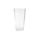 GET 6632-1-CL Clear Tumbler, 32 Oz, 3-7/8" Dia. X 7-1/4"H, Textured, SAN, BPA Free, NSF - 1 Dozen 1 image