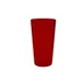 GET 6632-1-R Red Tumbler, 32 Oz, 3-7/8" Dia. X 7-1/4"H, Textured, SAN, BPA Free, NSF - 1 Dozen 1 image