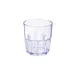 GET 9907-1-BL Bahama Rock Tumbler, 7 Oz, 3" Dia × 3-1/4" H, Blue, Smooth, SAN – 1 Dozen 1 image