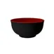 GET B-125-F Fuji™ Bowl, 1.2 Qt (Rim Full), 6.75" Dia x 3.25" H, Red/Black Mel, Durable NSF - 1 Dozen 1 image
