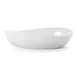 GET B-128-W Osslo 4-Qt Oval Melamine Bowl, 15-3/4" x 9" x 2-4/5" White, NSF 1 image