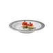 GET B-139-X Bowl, 13 oz, 9‑¼" Dia x 1‑¼" H, White/Black Checkerboard Rim, Melamine - 1 Dozen 1 image