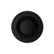 GET B-1611-BK - Black 16‑19 Oz Melamine Bowl, 11¼" Dia x 1¾" H, Dishwasher Safe, NSF - 1 Dozen 1 image