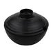 GET B-200-BK - Nara Round Bowl, 20 oz 6.25" Dia x 3" H, Black Melamine, BPA‑Free - Dozen 1 image
