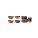 GET B-24-MIX Mardi Gras Bowl, 24 Oz (1-1/10 qt), 7-1/2" Dia x 2-3/4" H, Melamine, Color Mix-1 Dozen 1 image
