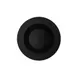 GET B-2412-BK Black Elegance™ Bowl, 12" Dia x 2" H, 24 oz 1‑1/10 qt Melamine Dishwasher - 1 Dozen 1 image
