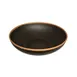GET B-330-BR Pottery Market Display Bowl, 5.5 Qt, 13.5" Dia x 3.75"H, Melamine, Brown, Clay Trim 1 image