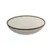 GET B-350-CRM 10 Qt Bowl – 16‑1/2" Dia. x 4‑1/2" H, Cream/Brown, Melamine, BPA‑Free, Dishwasher Safe 1 image