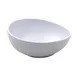 GET B-401-W Riverstone Ramekin, 2 Oz., Oval, Melamine, White, 3-1/2" x 1-3/4"H - 1 Dozen 1 image