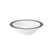 GET B-454-X Bowl - 4-3/4" Dia x 1-1/4" H, 4½-oz, W/Blk Checkerboard Rim, Melamine, NSF - Dozen 1 image