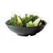 GET B-48-BK - Black Elegance™ 9" Bowl, 34 oz (1-9/10 qt) Melamine Black NSF Dishwasher - 1 Dozen 1 image