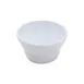 GET B-5-MN-W Minski Dish, 5 Oz. White Melamine Bowl – 3-1/2" Dia, 1-3/4" H, Dishwasher Safe – 1 Dozen 1 image