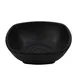 GET B-501-BK Nara™ Square Bowl, 6 Oz, 4-3/4" x 1-5/8" H, Melamine, Black - 1 Dozen 1 image