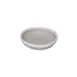 GET B-55-DVG Ramekin, 4.5 oz (4‑1/2" dia. x 1"H), Melamine, Dove Gray with White Trim - 1 Dozen 1 image