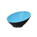 GET B-790-BL/BK Brasilia™ Bowl, 1-9/10 Qt., 12" Dia. x 6-1/4"H, Melamine, Blue/Black 1 image
