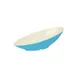 GET B-797-SE Keywest™ Bowl, 1.1 Qt. Oval, Melamine, Two-Tone, 14" x 8-3/4" x 5"H 1 image
