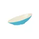 GET B-798-SE Keywest™ Oval Bowl, 2-1/2 Qt. (3.2 Qt. Rim Full), 20" x 10" x 6"H, Melamine, Two-Tone 1 image