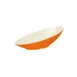 GET B-798-ST Keywest Oval 2-1/2 Qt. Sunset Two‑Tone Melamine Bowl, 20" × 10" × 6" – BPA‑Free, NSF 1 image