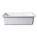 GET B13125-W Elite Global Food Pan, 1/3 Size, 12-3/4" x 6-7/8" x 3-3/4" H, White Melamine, BPA‑Free 1 image