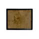 GET B178128-GLDB Tray, 12-5/8"L x 10-3/8"W x 1/2"H, Rectangular Melamine, Black with Gold Decal 1 image