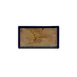 GET B179128-GLDB Tray, 12-5/8" x 6-7/8" x 1/2", Black Melamine, Gold Decal, Scratch‑Resistant 1 image