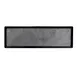 GET B180208-SLVB Elite Tray, 20-3/4" x 6-3/8" x 1/2", Black Melamine, Stain‑Resistant, BPA Free 1 image