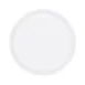GET B190053-W Elite Global Solutions Plate, 5 1/4" Dia. x 7/8"H, Round, Melamine, White 1 image