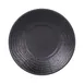 GET B20294-B Black 8½" Round Melamine Plate, BPA Free, Dishwasher Safe, Break & Chip Resistant 1 image