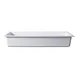 GET B24206-W Food Pan – GN 1/2 Long, 20-3/4" x 6-1/4" x 3-3/4" White Melamine, BPA‑Free 1 image