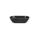 GET B249102-GLDB Elite Global Solutions Bowl, 45 Oz., Oval, Melamine, Black with Gold Rim 1 image