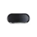 GET B251127-SLVB Elite Global Solutions Plate, 12-5/8"L x 5-7/8"W x 3/4"H, Oval, Melamine 1 image