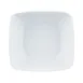 GET B266069-BW 45 Oz Rectangular Melamine Bowl, Two‑Tone White/Black, 6‑7/8"L x 6‑3/8"W x 3"H 1 image