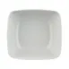 GET B266069-WS/CH Bowl, 45 Oz., 6-7/8"L x 6-3/8"W x 3"H, Rectangular Melamine, White/Chocolate 1 image
