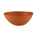 GET B275076-STCS 35oz Round Melamine Bowl, 7-1/2" Dia. x 3" H, Red Terra Cotta Speckles, BPA Free 1 image