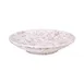 GET B379060-BRM Hermosa Plate, 6" Dia. 1-1/4" H, Round, Brown Marble, Melamine 1 image