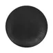 GET B379103-B Elite Global Solutions Plate, 10-1/4" Dia. x 1-1/4"H, Round, Melamine, Black 1 image