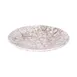 GET B379825-BRM Hermosa Plate, 8-1/4" Dia. x 1-1/4" H, Brown Marble, Melamine, Dishwasher Safe 1 image