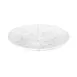 GET B379825-GYM Hermosa Plate, 8-1/4" Dia. x 1-1/4" H, Gray Marble Melamine, Break‑Resistant 1 image