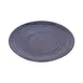 GET B399088-SDB Elite Global Solutions Round Plate 8-3/4" Dia x 3/4" H, Blue Melamine, Stardust 1 image
