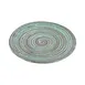GET B399106-SDG Elite Global Solutions Round Plate, 10-1/2" Dia. x 3/4" H, Green Stardust Melamine 1 image