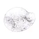 GET B429095-BBM Chip & Dip Plate, 9" Round, 1-1/2 oz, 2-Compartment, Melamine, Marble, BPA Free 1 image