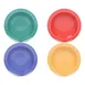 GET B434B-MIX Bowl, 5 Oz., 4-3/4" Dia. X 1-1/4"H, Round Melamine, Assorted Colors - Case 1 image