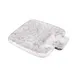 GET B524105-BRM Chip & Dip Plate, 11" x 10" x 1 1/8", Melamine, Brown Marble, 2 Compartments 1 image