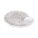 GET B598118-BRM Chip & Dip Plate, 10" Square, 2-Compartment, Melamine, Brown Marble, Dishwasher Safe 1 image