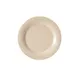 GET BAM-1010 Plate - 10.5" Round Wide Rim, Beige Melamine, Dishwasher Safe, BPA-Free - Dozen 1 image