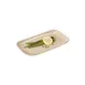 GET BAM-16103 Rectangular Platter, 11-1/4" x 7" Beige Melamine, Dishwasher Safe, BPA‑Free - Dozen 1 image